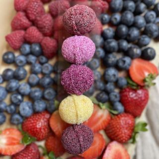 ⭐ TIP NA DÁREK: Mix 5 drinkových bomb ❤️🍹 - lyofilizované ovoce | ananas, dračí ovoce, tropické ovoce, lesní plody, borůvka