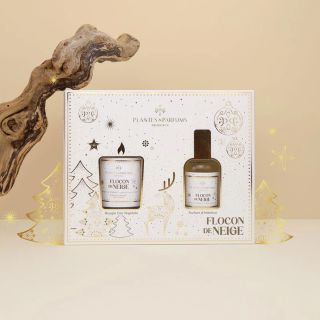 Vůně jehličí, pomeranče a skořice… to je zimní pohádka Flocon de Neige. 🕯️Svíčka i interiérový parfém společně vytvoří...