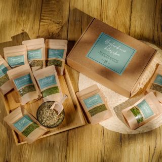 Dárková kolekce sušených bylinek - Bylinková klasika. 🎁 #bylinky #tipnadárek #darkyprozeny #vánočnídárky